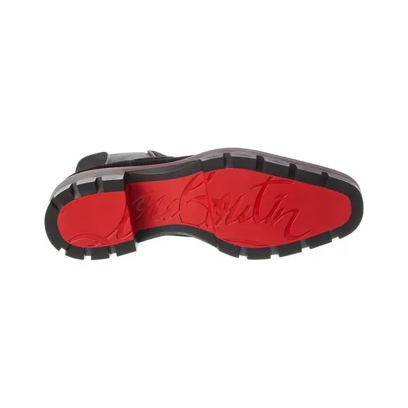 Christian Louboutin Alpinosol Suede Boot, Black - Picture 4 of 5